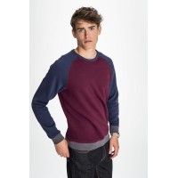 Толстовка унисекс Sandro светлый/темный меланж, 3XL