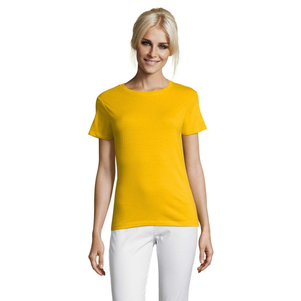 Футболка женская Regent Women желтая, L