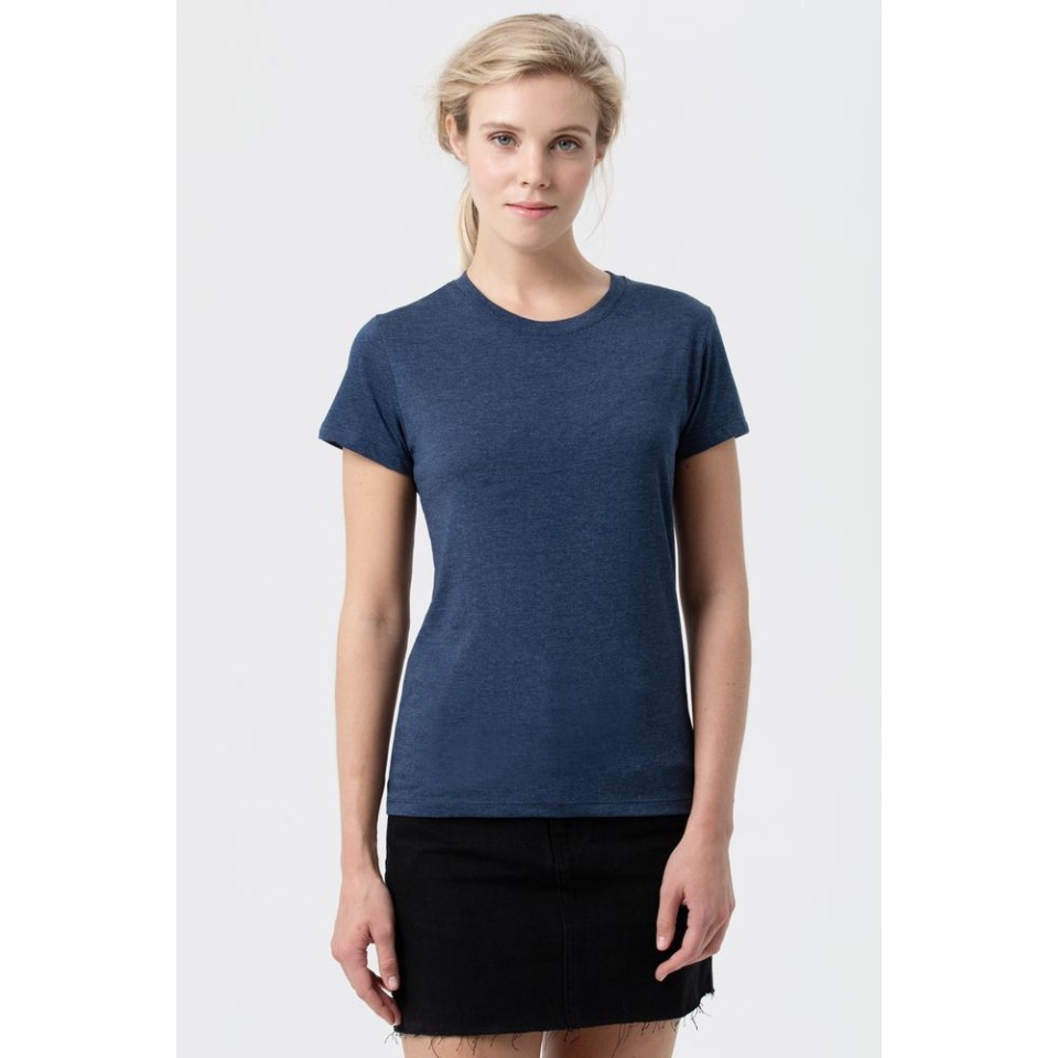 Футболка женская Regent Fit Women синий меланж, L