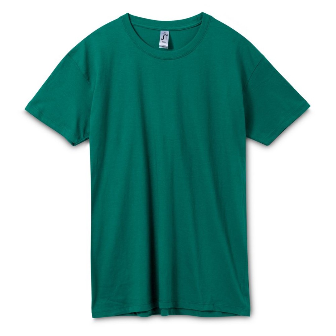 Футболка Regent 150 зеленая (изумрудная), XS