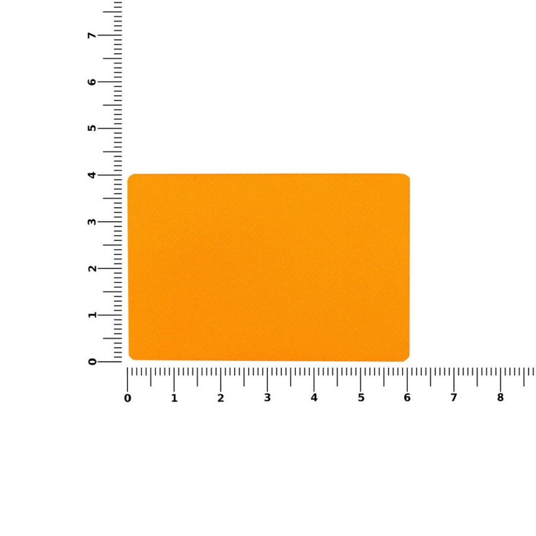 Наклейка тканевая Lunga, L,оранжевый неон