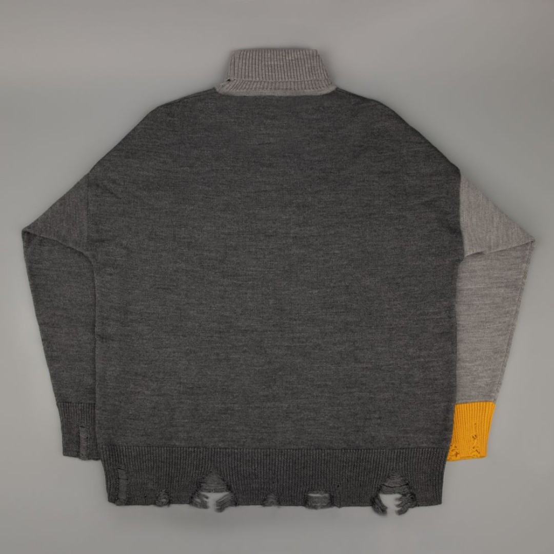 Свитер оверсайз Tricksy Net Grunge на заказ, полушерсть