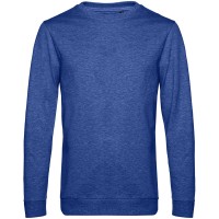 Свитшот унисекс Set In, ярко-синий меланж, 3XL