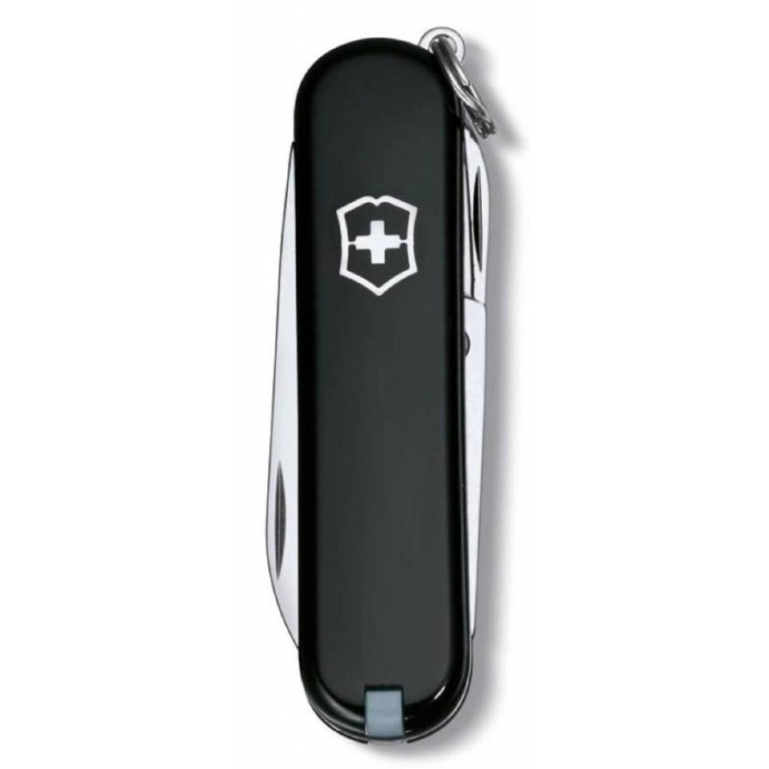 Нож-брелок Classic 58 с отверткой, черный