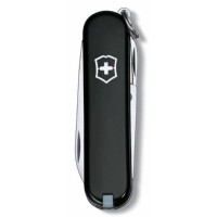 Нож-брелок Classic 58 с отверткой, черный