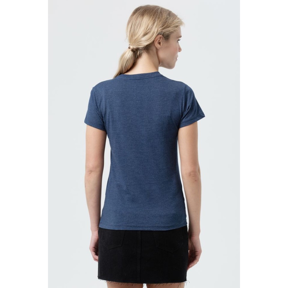 Футболка женская Regent Fit Women синий меланж, L
