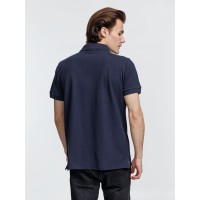 Рубашка поло мужская Virma Premium, темно-синяя, размер S