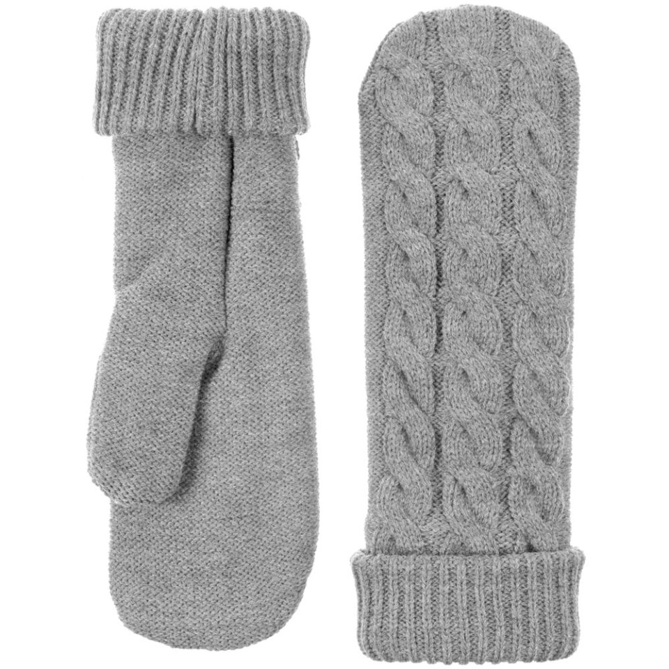 Варежки Heat Trick, светло-серый меланж, L/XL