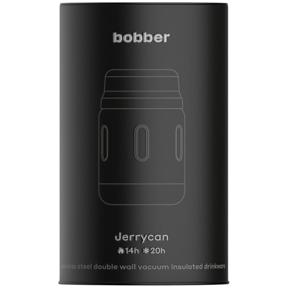 Термос для еды Jerrycan 700, вакуумный, стальной зеркальный