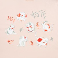 Футболка женская «Котэ», розовая, S