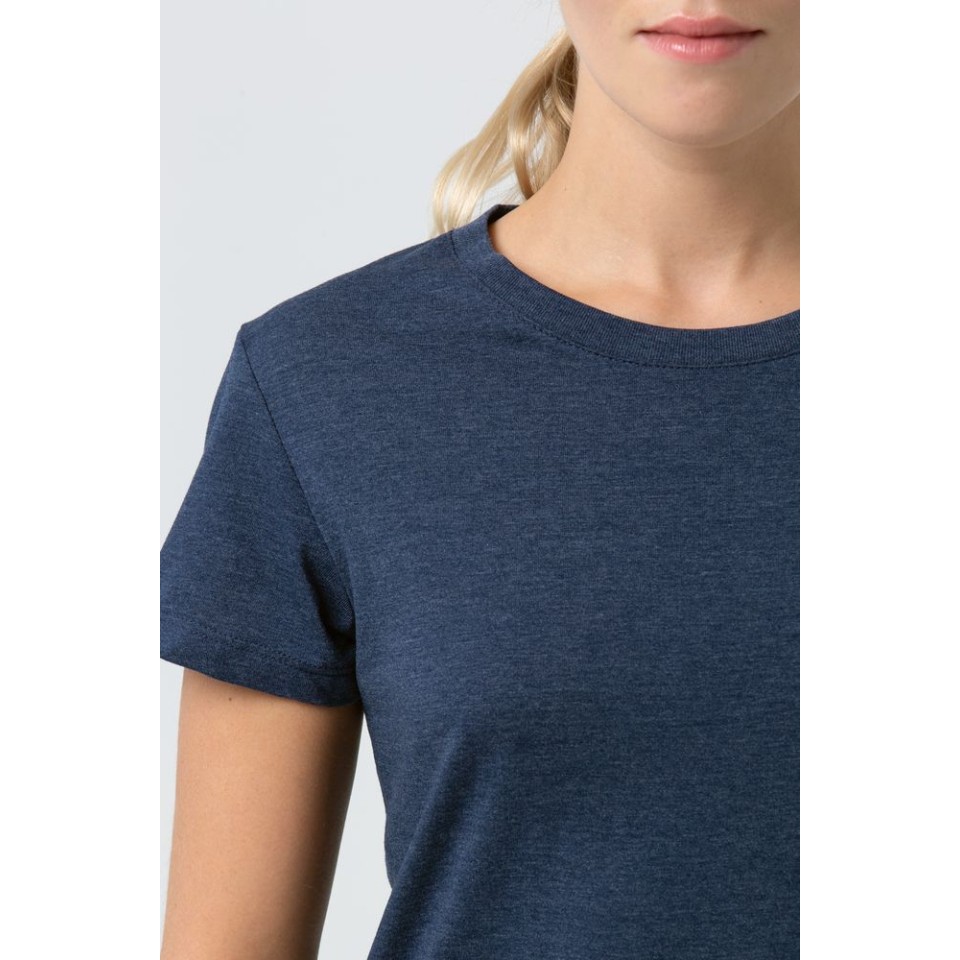 Футболка женская Regent Fit Women синий меланж, L
