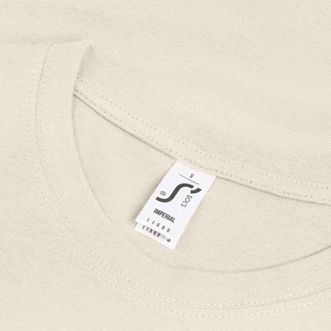 Футболка Imperial 190, молочно-белая, размер 3XL