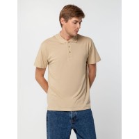 Рубашка поло мужская Summer 170 бежевая, S