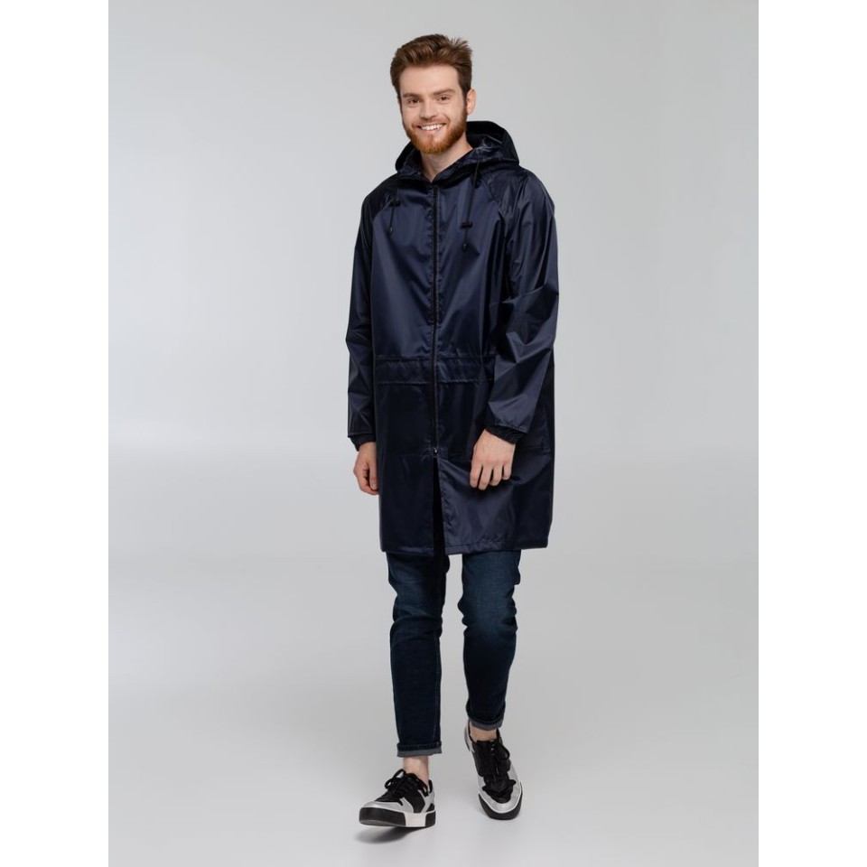 Дождевик Rainman Zip Pro темно-синий, S