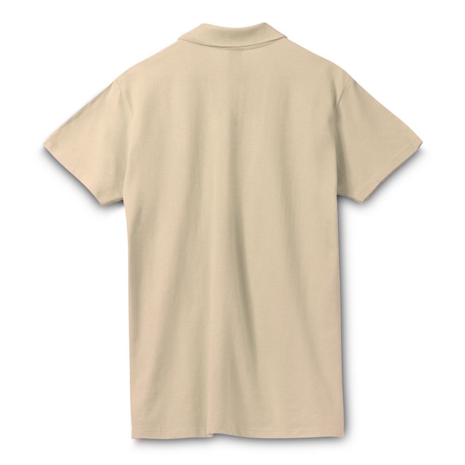 Рубашка поло мужская Spring 210 бежевая, XXL