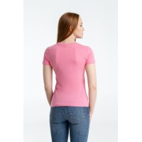 Футболка женская «Узор», розовая, S