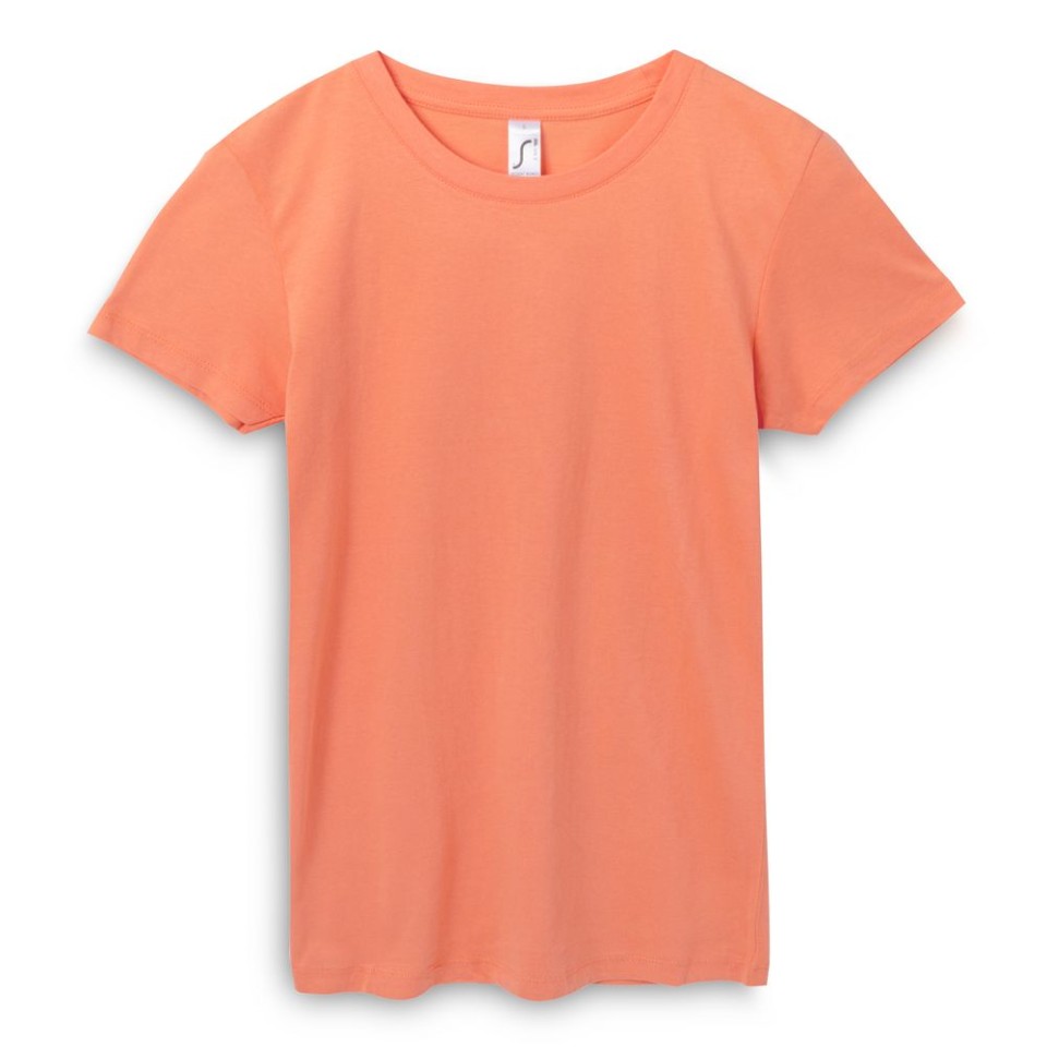 Футболка женская Regent Women оранжевая (абрикосовая), L