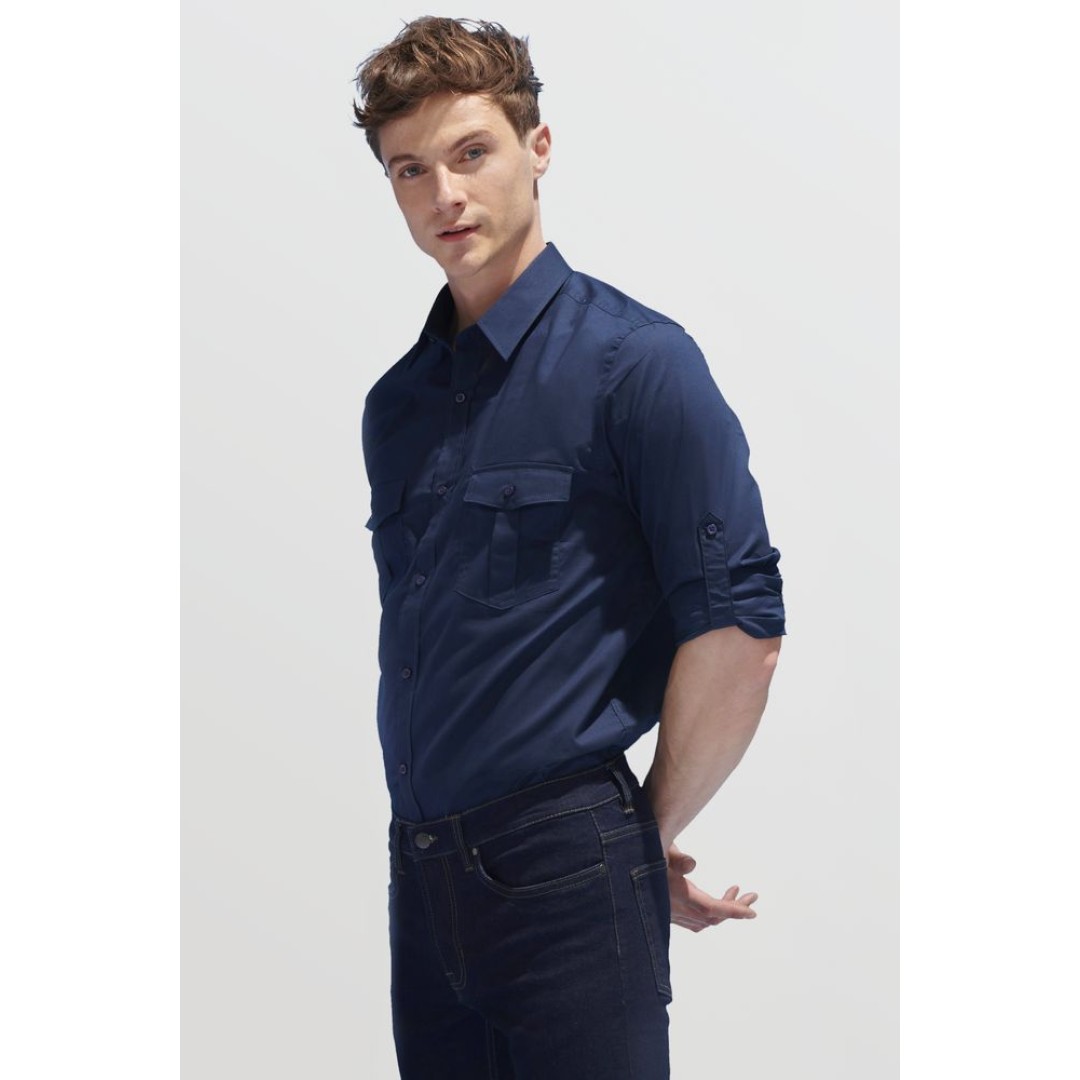 Рубашка мужская Burma Men белая, S