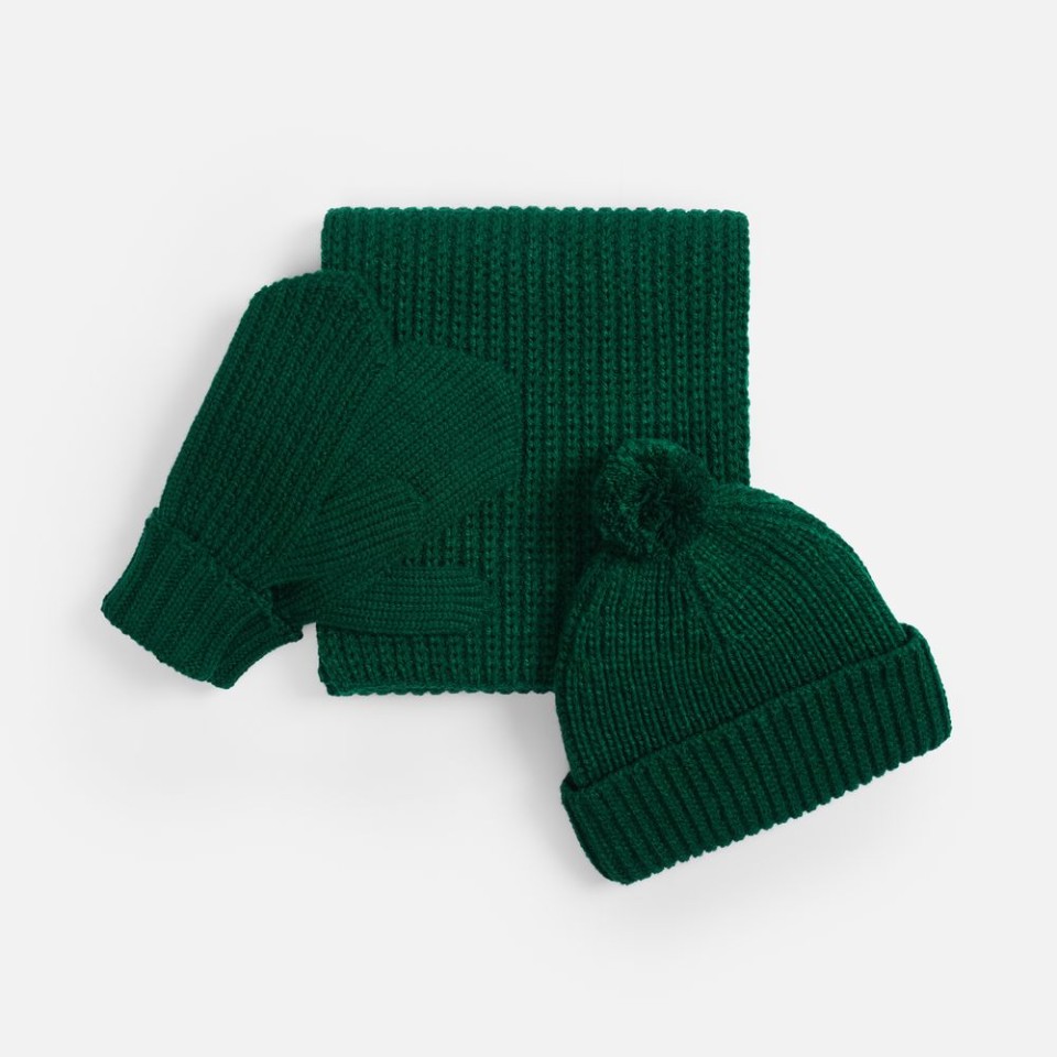 Варежки Nordkyn, темно-зеленые, размер L/XL