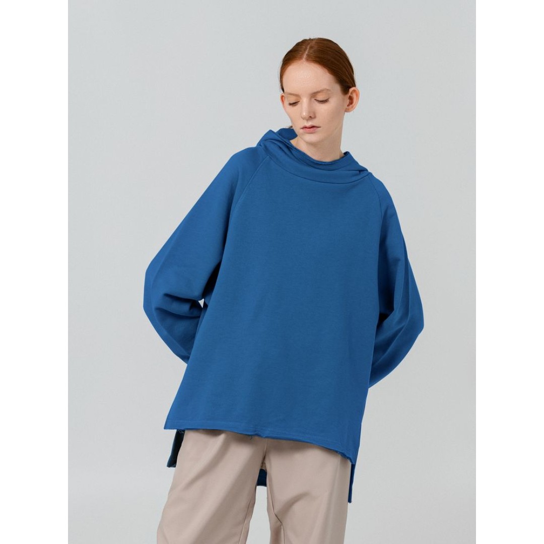 Худи Vozduh, синее, S