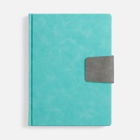 Ежедневник Grande Strap на заказ, датированный, бирюзовый