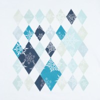 Футболка женская «Ромбо. Первый снег», белая, S