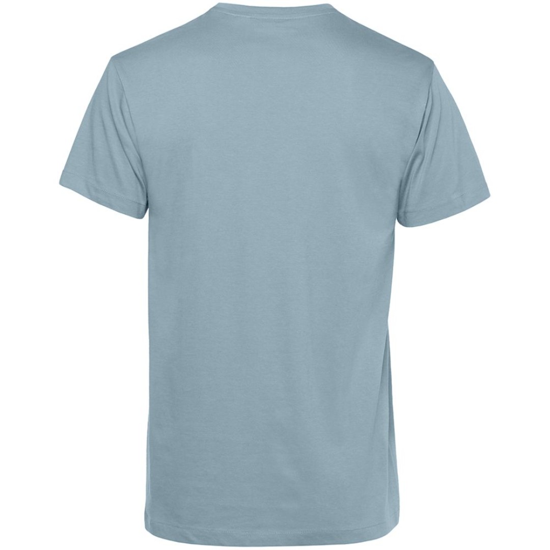 Футболка унисекс E150 Inspire (Organic) серо-голубая, XXL