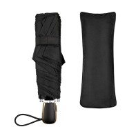 Зонт складной Nicety, черный