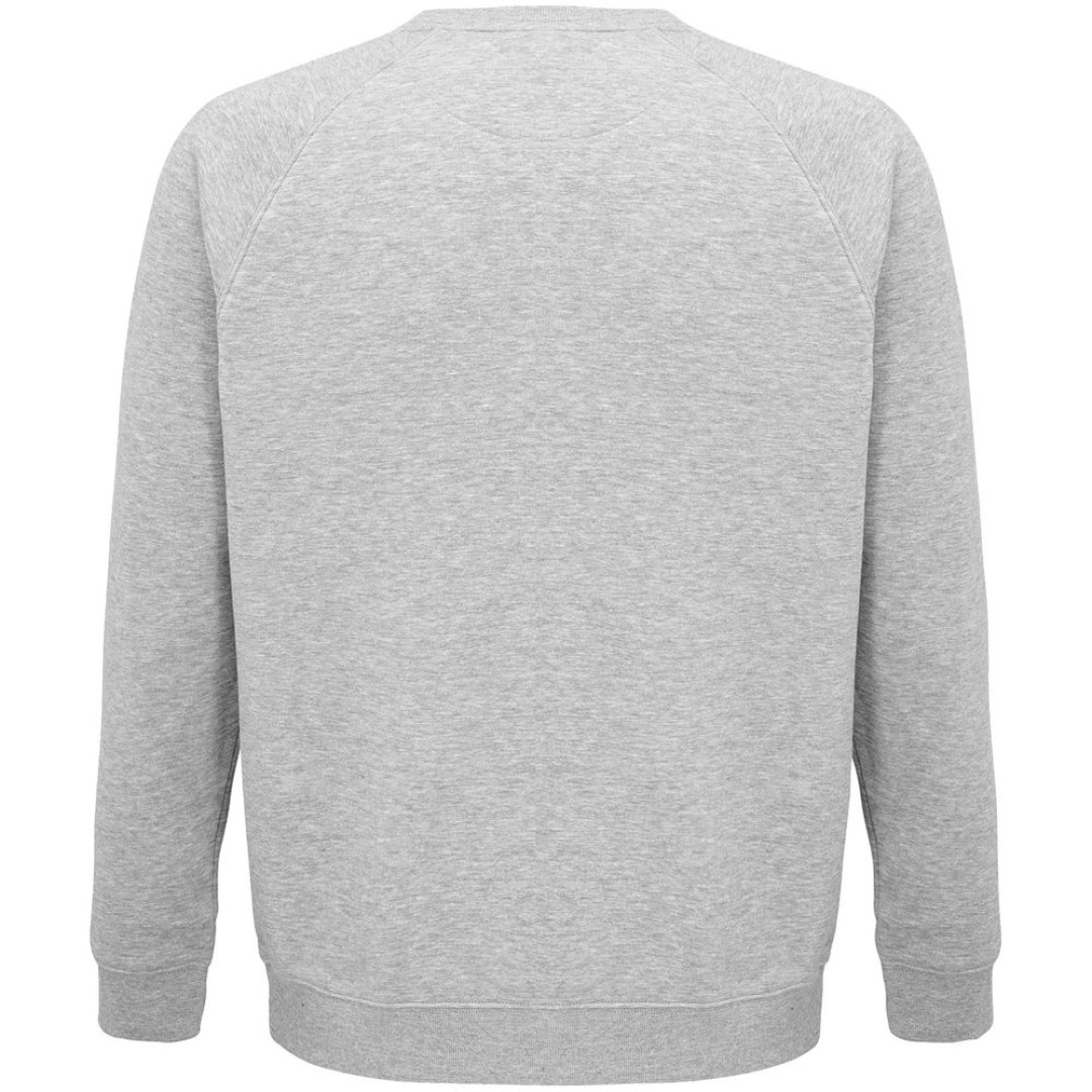 Свитшот унисекс Space, серый меланж