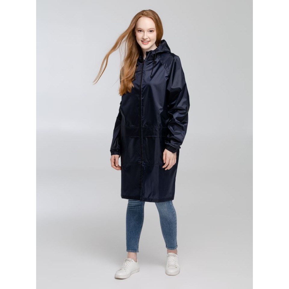 Дождевик Rainman Zip Pro темно-синий, S