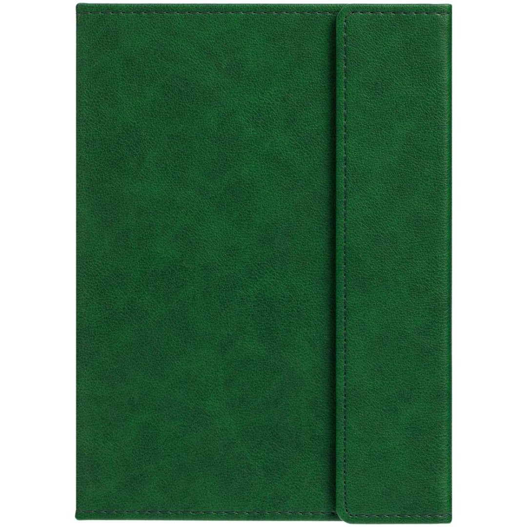 Ежедневник Flap на заказ, недатированный, зеленый