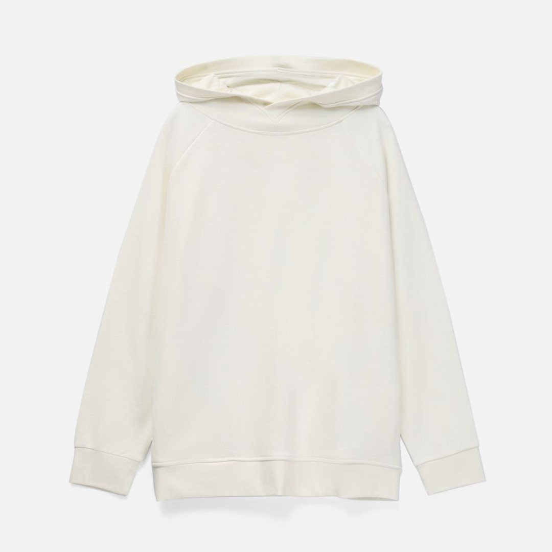 Худи унисекс H5, молочно-белое, размер XS/S