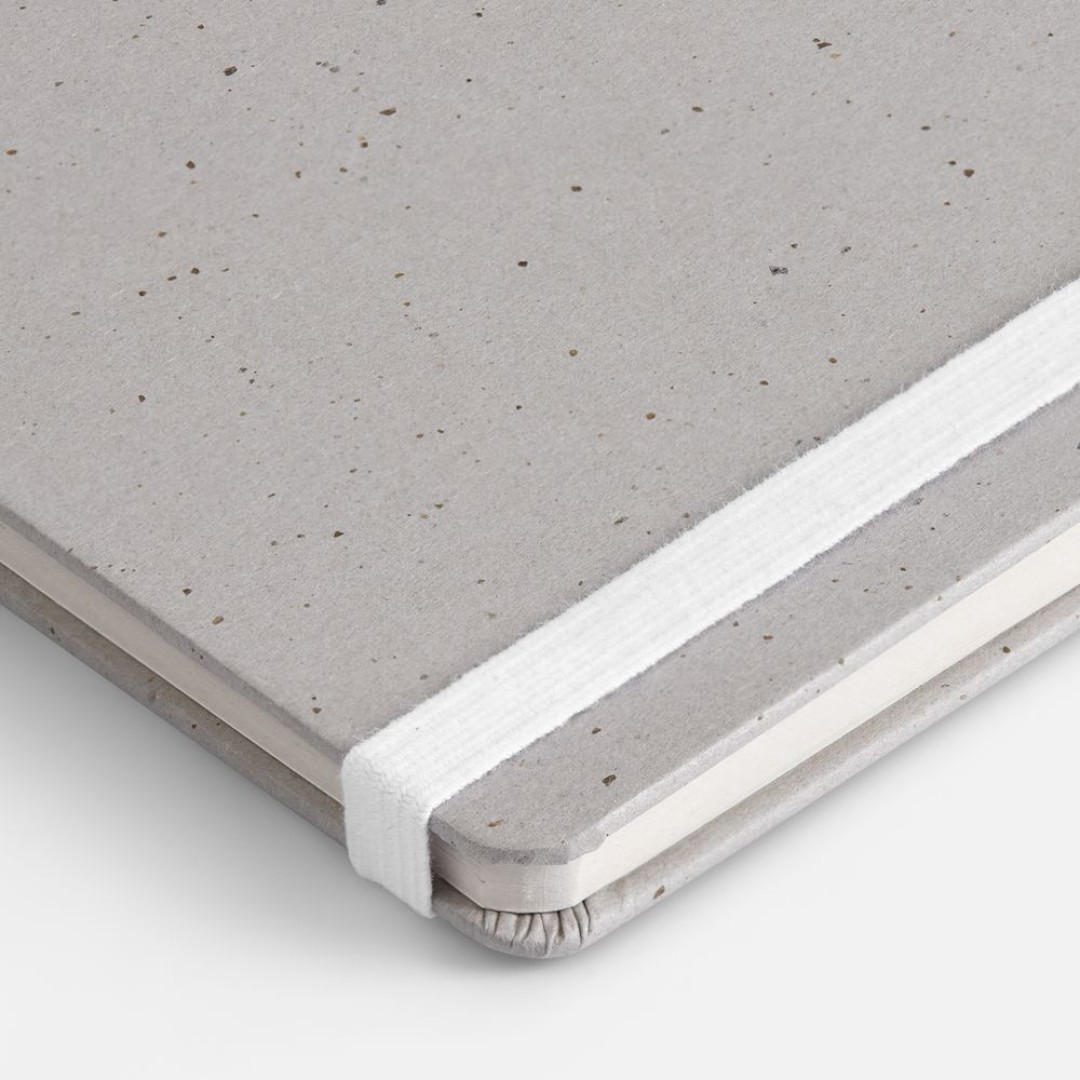 Блокнот Lactonica, серый