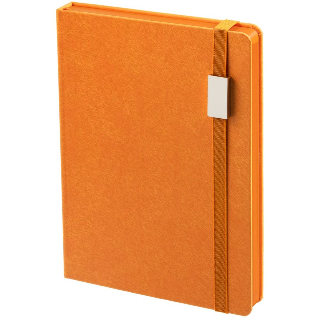 Ежедневник New Factor Metal, оранжевый