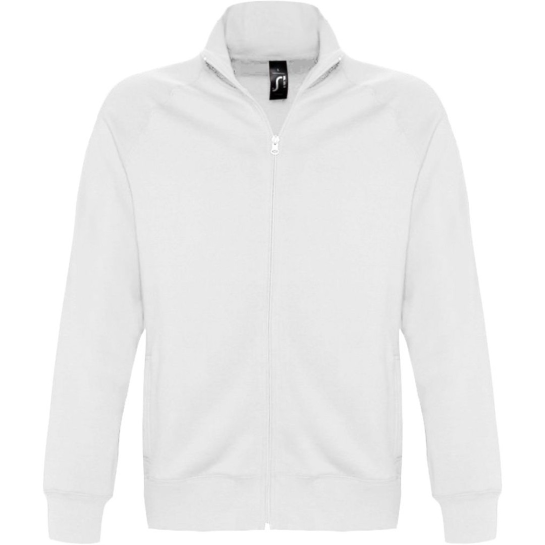 Толстовка мужская на молнии Sundae 280 белая, XXL