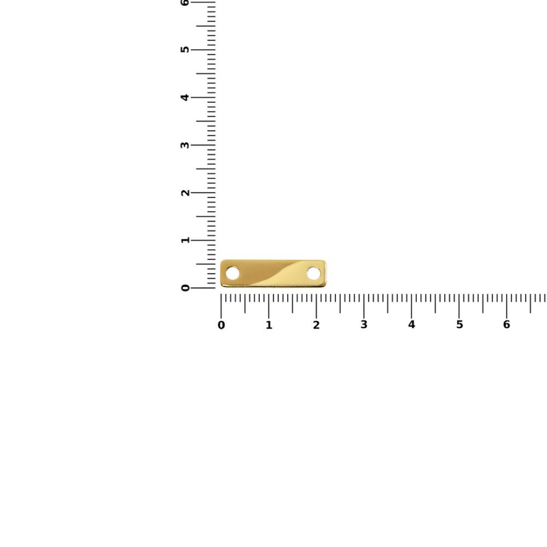 Шильдик металлический Alfa Liten, золотистый глянцевый