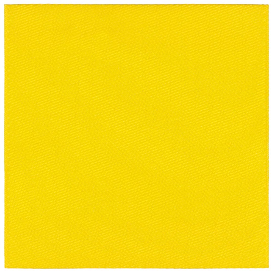 Лейбл тканевый Epsilon, L, желтый