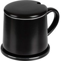 Кружка с подогревом и беспроводной зарядкой dualBase ver. 2.0 Matt, черная