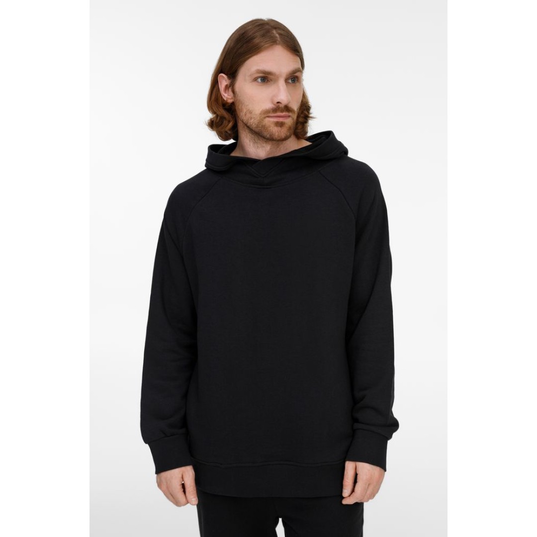 Худи унисекс H5, черное, размер XS/S