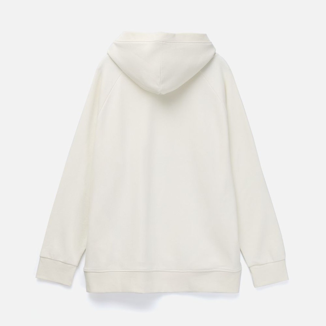 Худи унисекс H5, молочно-белое, размер XS/S