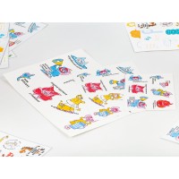 Наклейки бумажные Sticker Pack на заказ, S