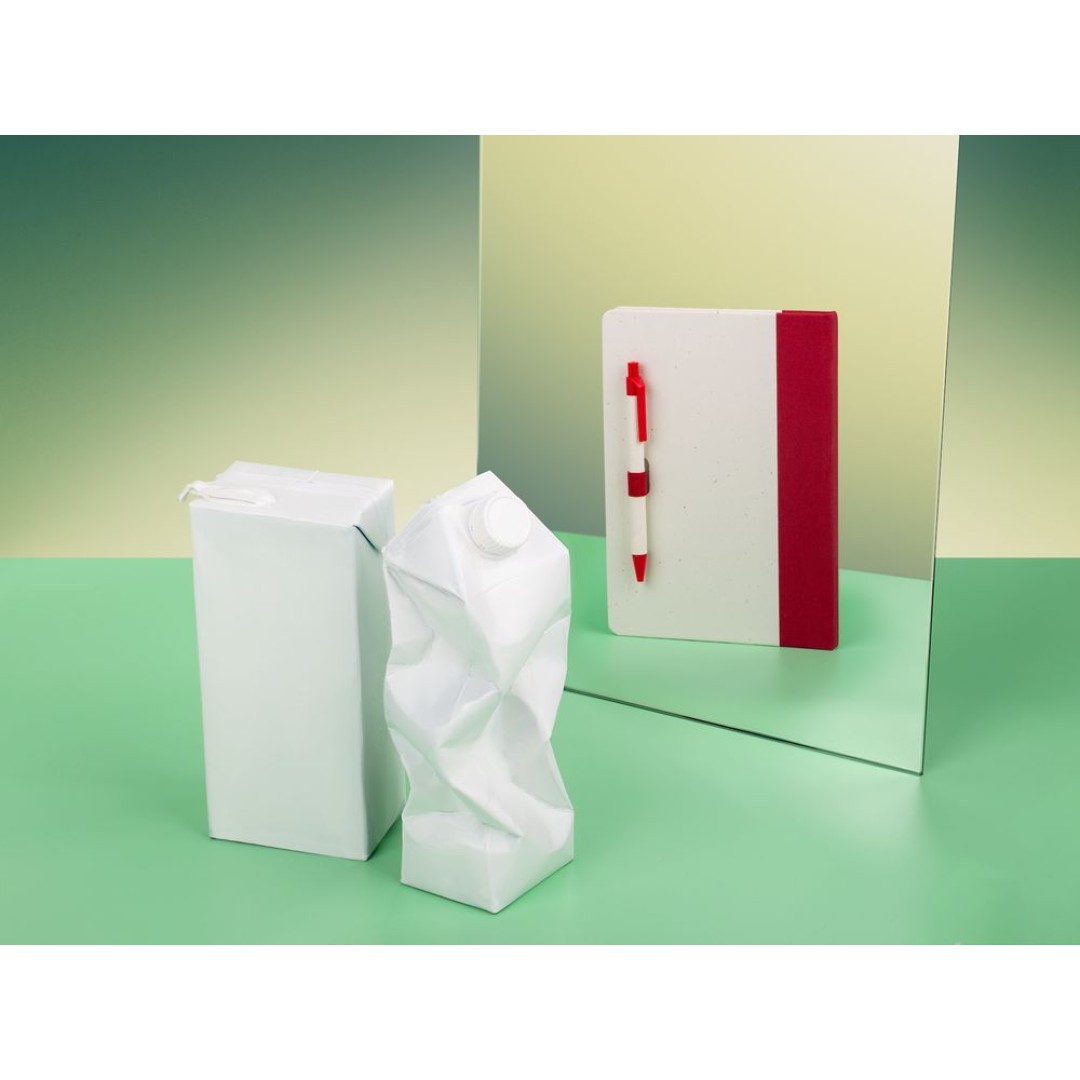 Ручка шариковая MilkMake, красная