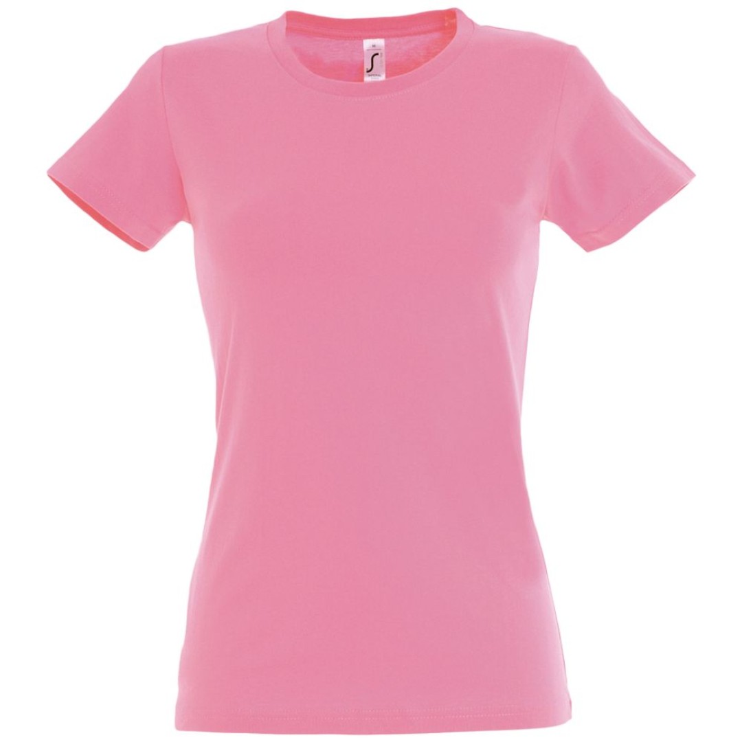 Футболка женская Imperial women 190 розовая, XXL