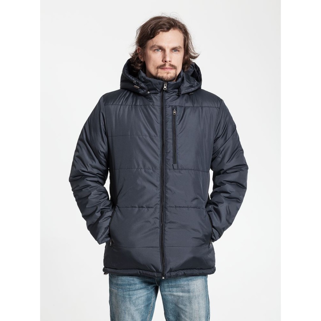 Куртка Unit Tulun, темно-синяя, S