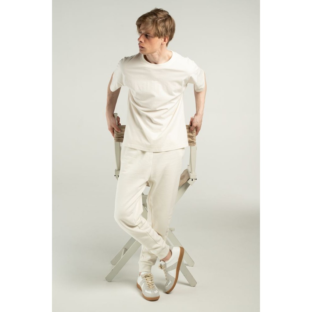 Футболка унисекс T3, молочно-белая, размер XS/S