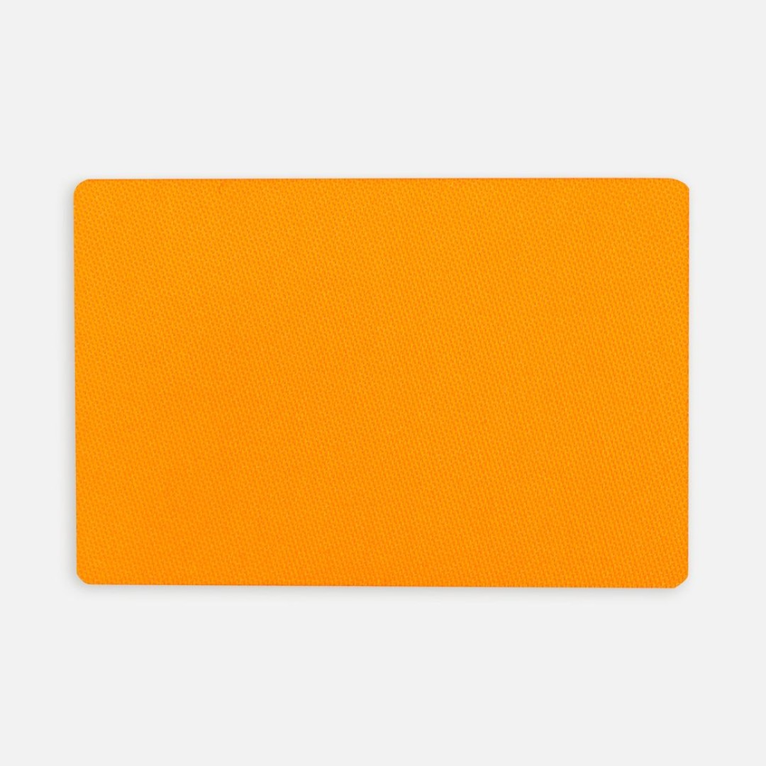 Наклейка тканевая Lunga, L,оранжевый неон