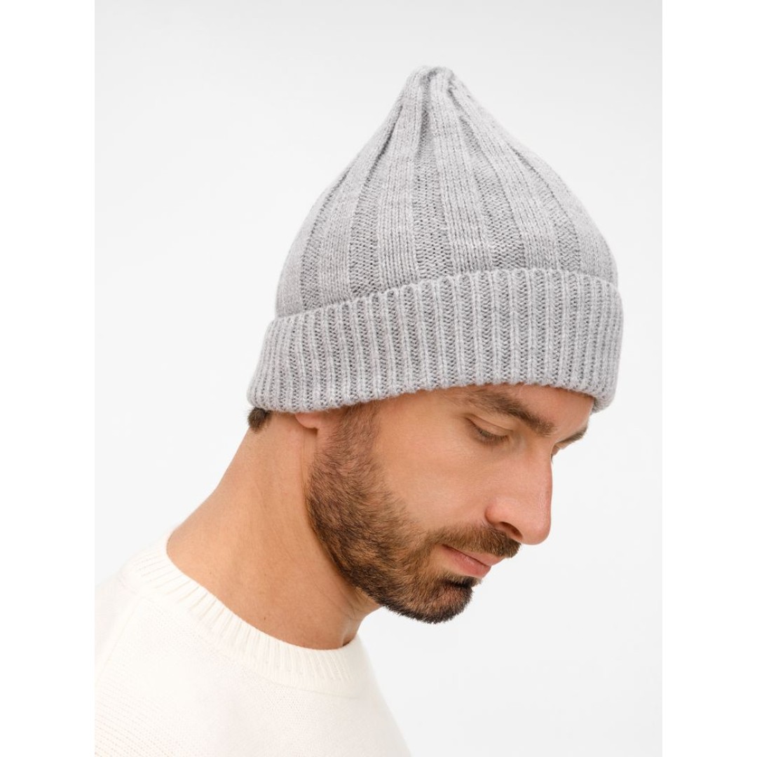 Шапка Bellish, светло-серый меланж
