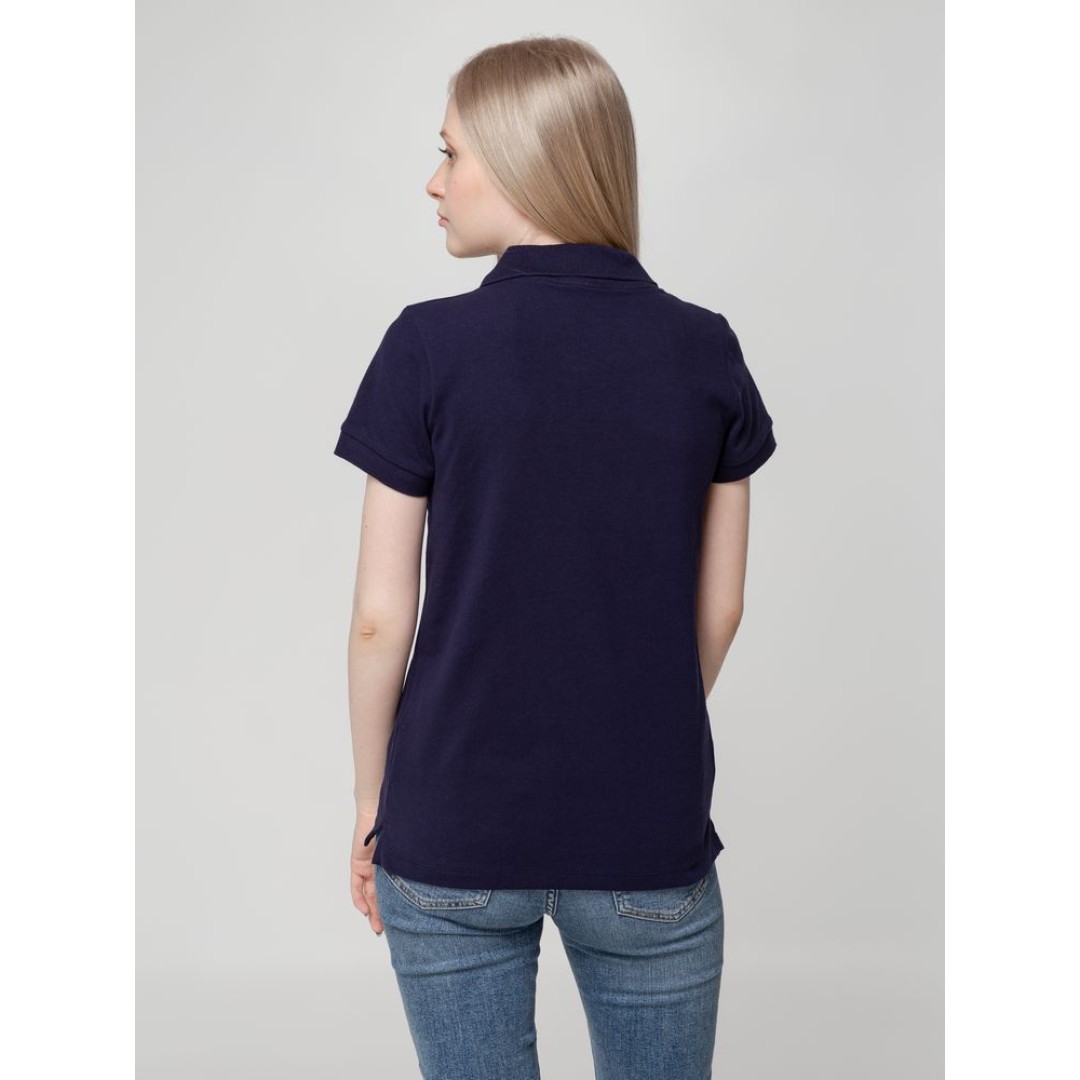 Рубашка поло женская Virma lady, темно-синяя, размер XXL