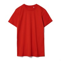 Футболка унисекс T-Bolka 160, красная, XL