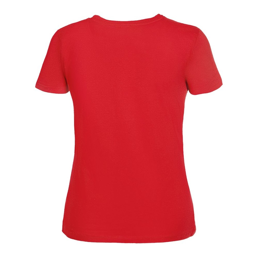 Футболка женская Carmen and Carwoman, красная, XL